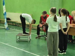 Азнакайның беренче мәктәбендә ГТО нормативларын тапшырдылар