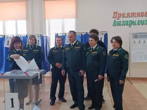 Урман хезмәткәрләре сайлауда!