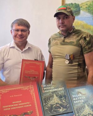 В Азнакаево приехал ветеран Аслан