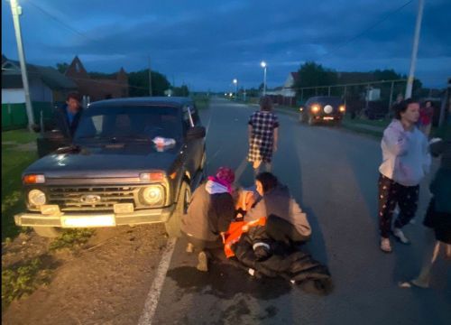 В Азнакаевском районе автомобиль сбил 8-летнего ребенка