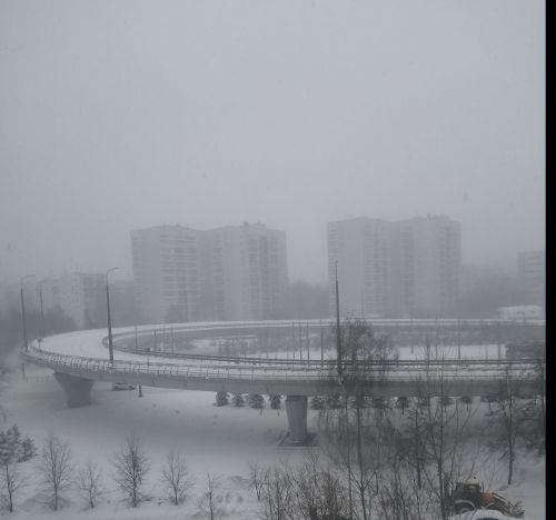 В Татарстане из-за сильного снегопада ограничено движение