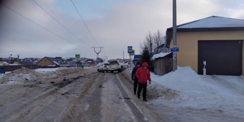 В Азнакаево по вине пьяного водителя произошла авария: есть пострадавший
