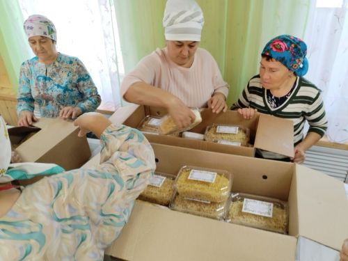 Азнакай районының Үчәлле авылында «Әнием токмачы» акциясе үтте