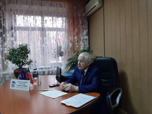 Азнакайлыларны Дәүләт Советы депутаты Рөстәм Мөхәммәдиев кабул итте