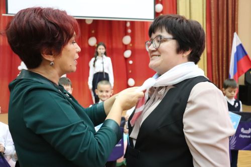 Азнакайда 1 нче мәктәп укучылары «Россия бөркетләре» сафына кабул ителде