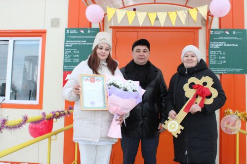 В Азнакаевском районе открылся новый фельдшерско-акушерский пункт