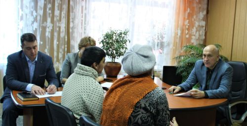 Азнакаевцы на приеме у главы района Марселя Шайдуллина