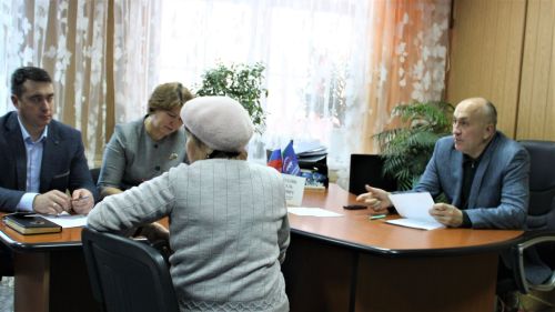 Азнакаевцы на приеме у главы района Марселя Шайдуллина
