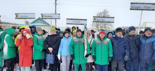 Азнакайда авыл яшьләренең кышкы спартакиадасы старт алды