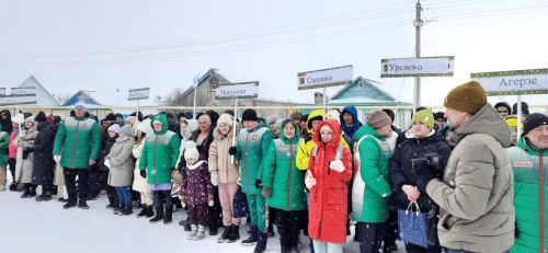 Азнакайда авыл яшьләренең кышкы спартакиадасы старт алды