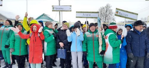 Азнакайда авыл яшьләренең кышкы спартакиадасы старт алды