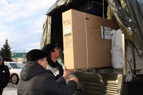 Азнакайлылар махсус хәрби операциядә катнашучыларга ярдәм итүләрен дәвам итәләр