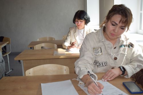 Азнакайлылар Җиңү диктанты яздылар