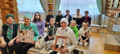 В Азнакаевском музее прошла теплая встреча в честь Дня Победы