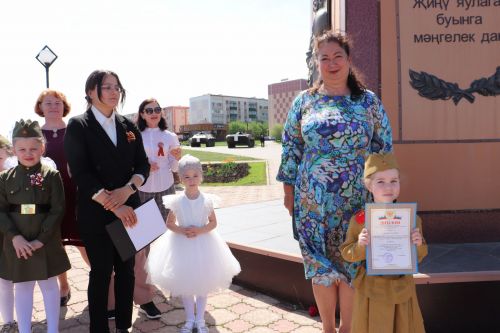 В Азнакаево звучали строевые песни юных солдат