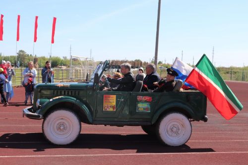 Азнакаевцы празднуют День Победы