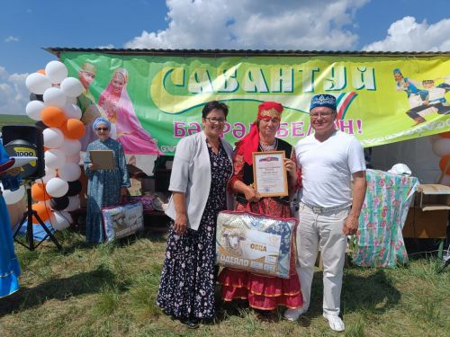 Сабантуй Ильбяково стал богатым на национальные узоры