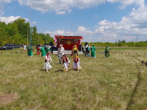 В селе Чалпы Сабантуй прошел весело