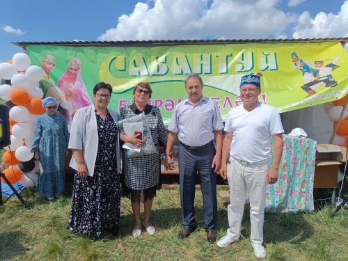 Сабантуй Ильбяково стал богатым на национальные узоры