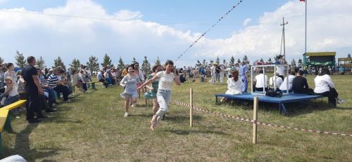 В селе Тумутук прошел Сабантуй