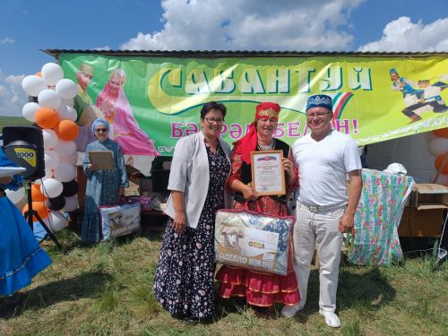 Сабантуй Ильбяково стал богатым на национальные узоры