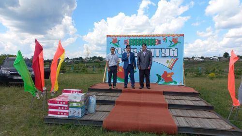 Сабантуй в селе Татшуган отпраздновали ярко, насыщенно и организованно