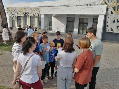 В Азнакаево дети соревнуются в ловкости, смекалке и быстроте