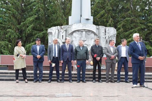 Азнакаевцы на страже памяти