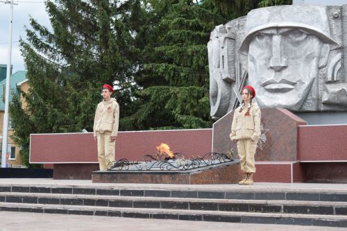 Азнакаевцы на страже памяти