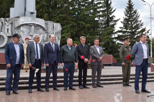 Азнакаевцы на страже памяти