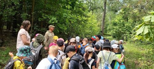 Юные краеведы Азнакаево совершили экстремальную экскурсию в лес