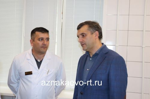 Сәламәтлек саклау министры –  Азнакайда