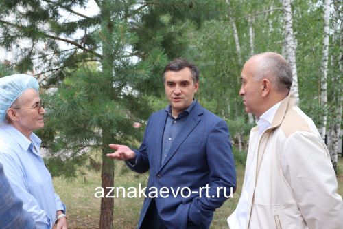 Сәламәтлек саклау министры –  Азнакайда