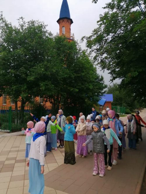 Бу җәйдә дә Азнакай балалары мәчет яны лагерьларында ял иттеләр