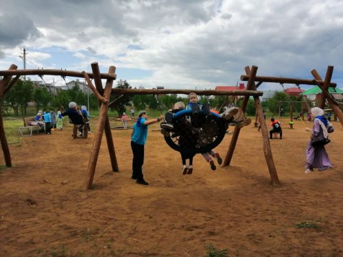Бу җәйдә дә Азнакай балалары мәчет яны лагерьларында ял иттеләр