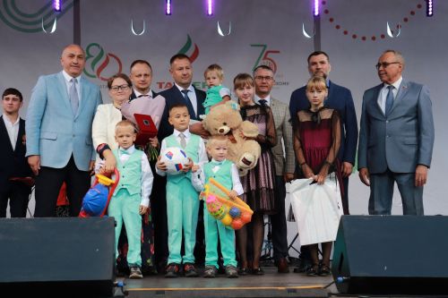 В Азнакаево одновременно прошли три праздника
