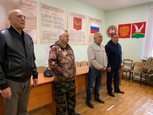 Азнакай хәрби комиссариатында ирекле контрактчыларны  озаттылар