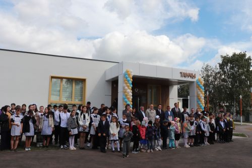 Мәлбагыш авылы балаларын заманча бакча каршы алды