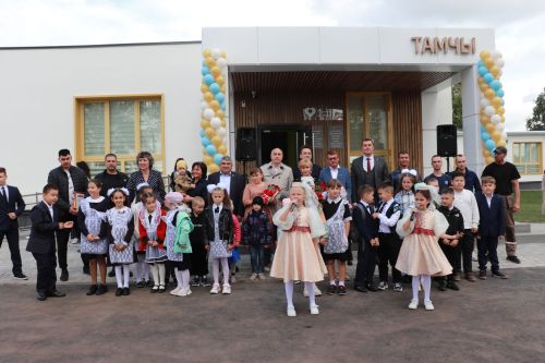Мәлбагыш авылы балаларын заманча бакча каршы алды