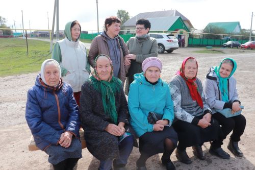 Карамалы авылында яңа кибет ачылды