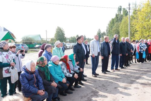 Карамалы авылында яңа кибет ачылды