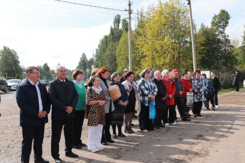 Карамалы авылында яңа кибет ачылды
