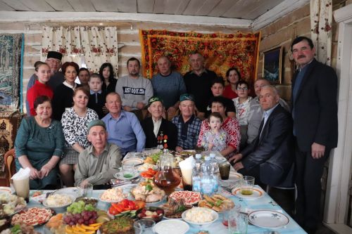 Азнакаевец Фагим Миннебаев отметил свой юбилей