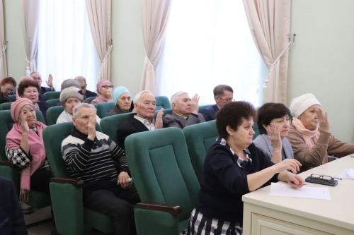 Совет ветеранов города Азнакаево подвел итоги работы за 2023 года