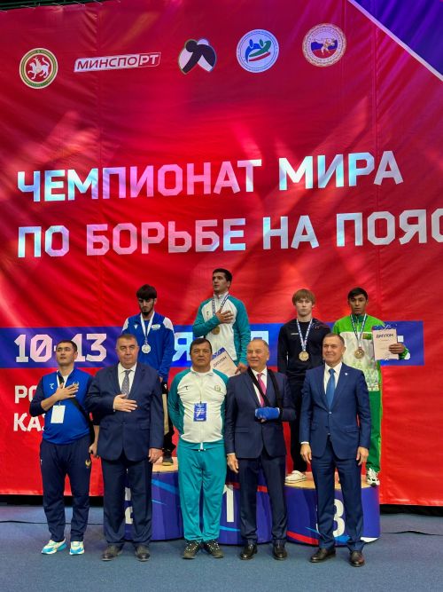 Азнакаевский спортсмен стал призером чемпионата мира по борьбе на поясах
