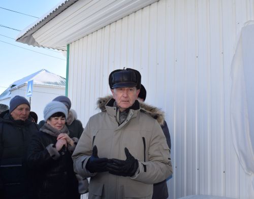 Азнакайда тантаналы рәвештә Кәримов Миргасим Ильяс улына Мактау тактасы ачылды