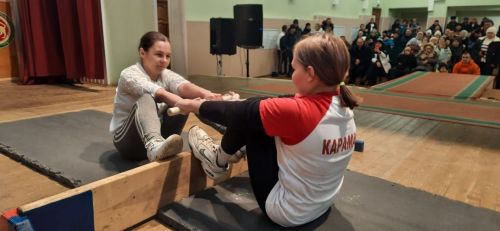 Азнакай районында авыл яшьләренең кышкы спартакиадасы бара