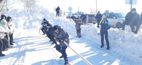 Спартакиаданың аркан тарту мизгелләре