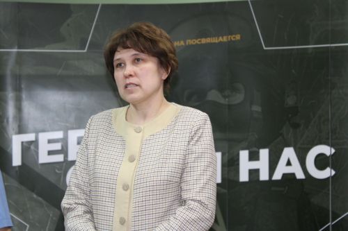 В Азнакаево состоялось открытие передвижной выставки, посвященной участникам СВО