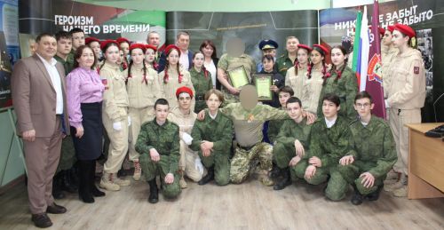 В Азнакаево состоялось открытие передвижной выставки, посвященной участникам СВО